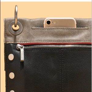 Hammitt Montana reversible crossbody pewter black